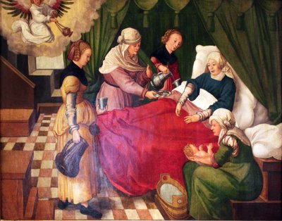 The Birth of Mary by Wolf Traut